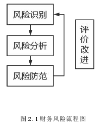 圖 2.1 財(cái)務(wù)風(fēng)險(xiǎn)流程圖